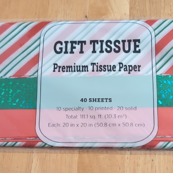 unknown Other - Gift Tissue Premium Tissue Paper - 40 Sheets New